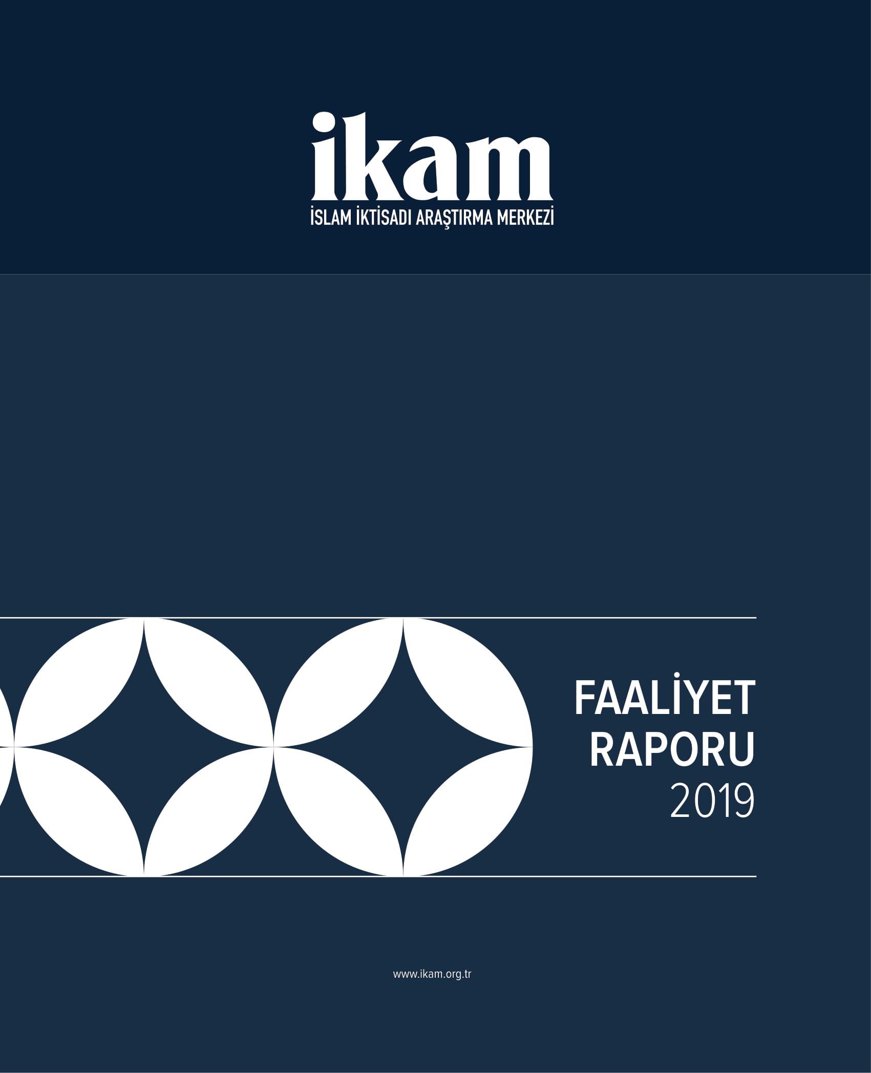 İkam 2019 Faaliyet Raporu kapağı