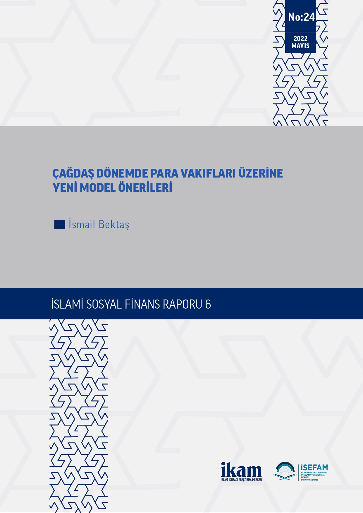 Çağdaş Dönemde Para Vakıfları Üzerine Yeni Model Önerileri kapağı